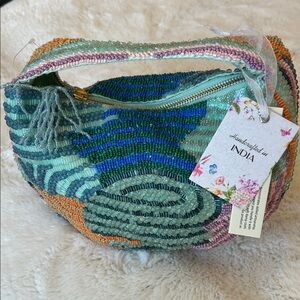 Handcrafted Beaded Bag - Multicolor